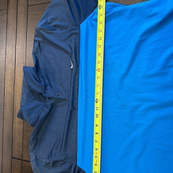 Nike Golf DriFit Mens XL Blue Short Sleeve Polo - Picture 7 of 7